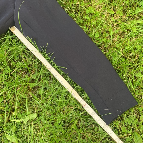 Silk navy star embroidered crop jacket - Picture 15 of 16